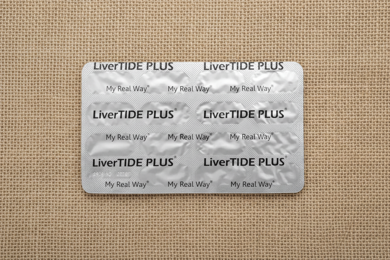 Maisto papildas kepenims Liver TIDE PLUS forte su peptidais,30 kaps.