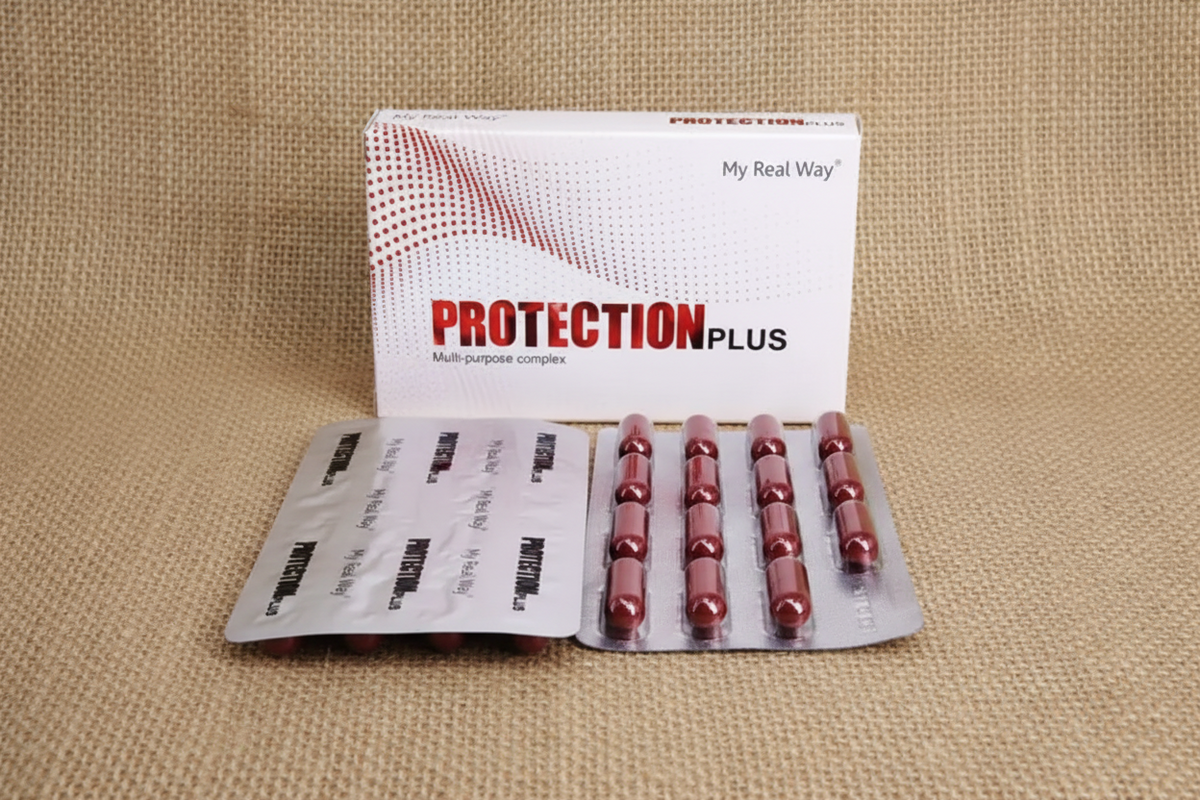 PROTECTIONplus – augalinis maisto papildas organizmo funkcijoms palaikyti