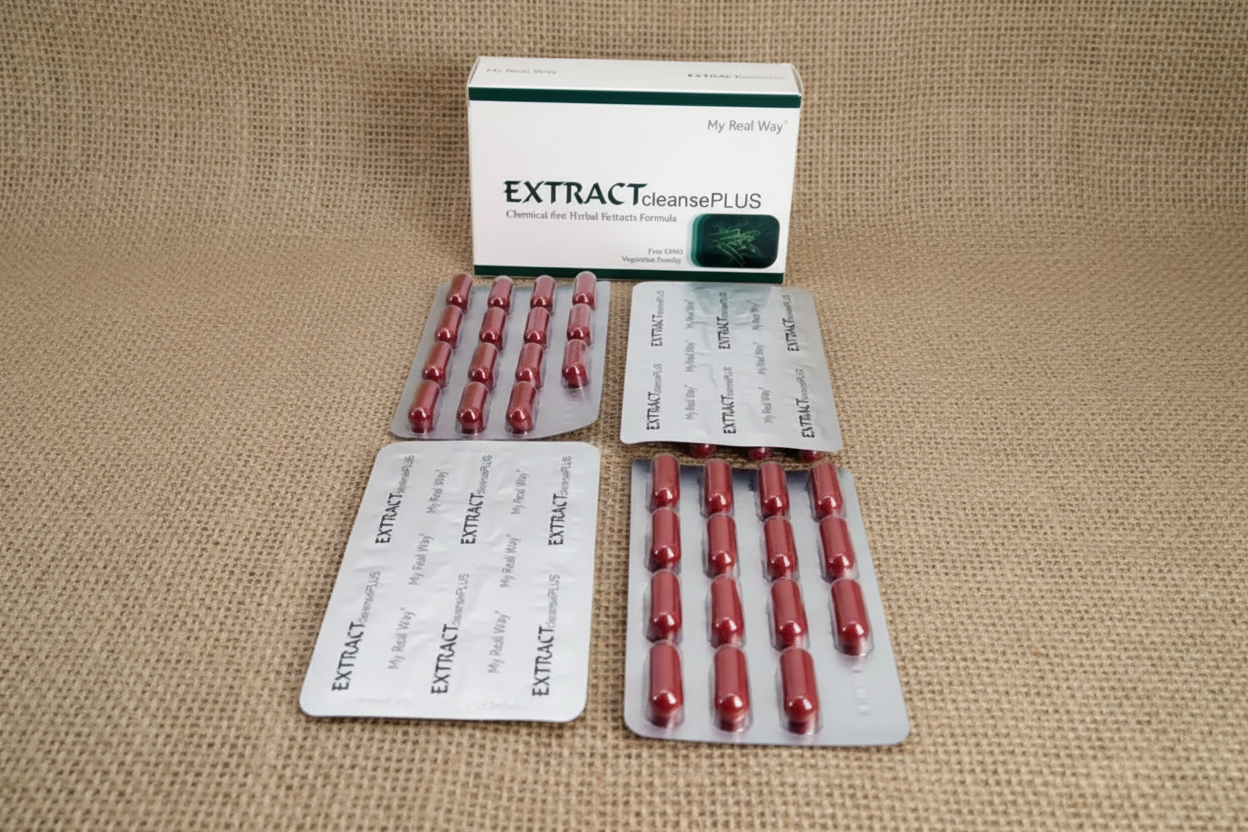 Antiparazitinis kompleksas EXTRACTcleansePLUS,60kaps.