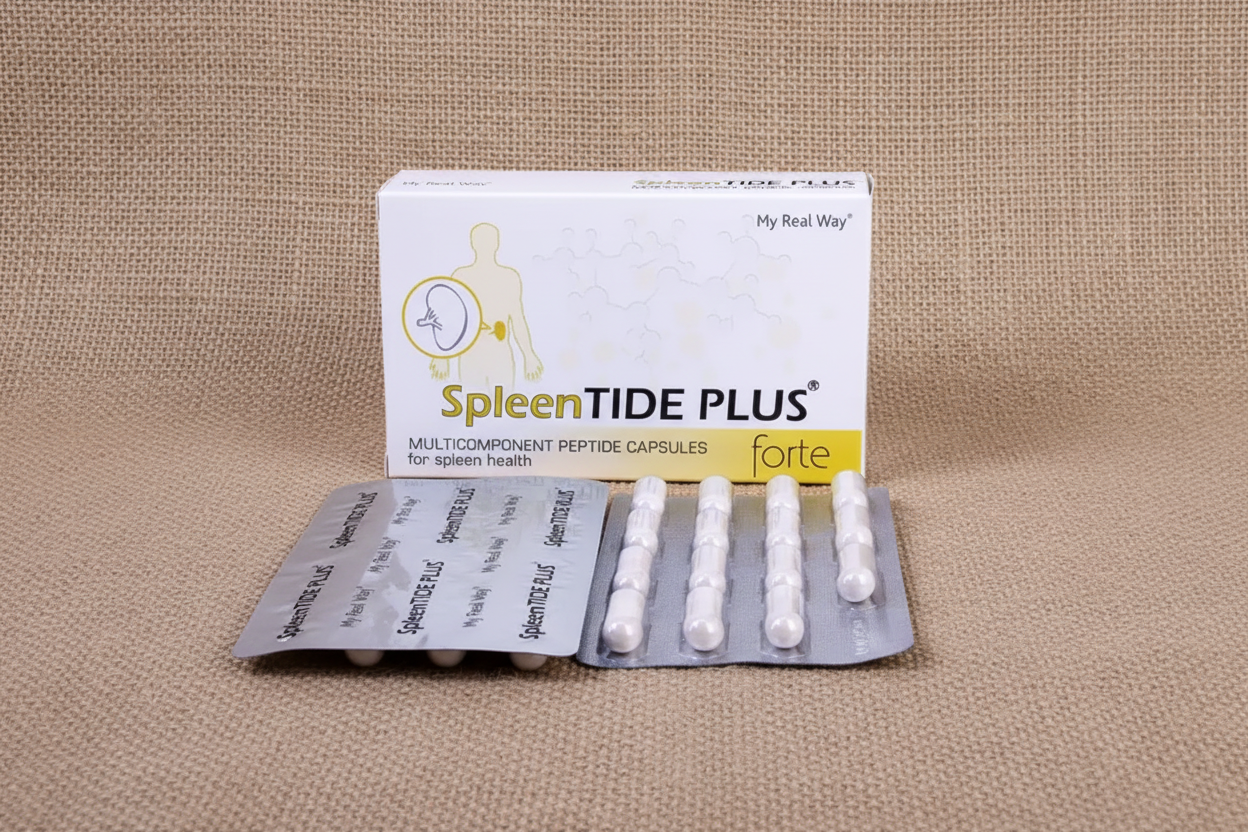 Maisto papildas blužniai SpleenTIDE PLUS Forte su peptidais ,30 kaps.