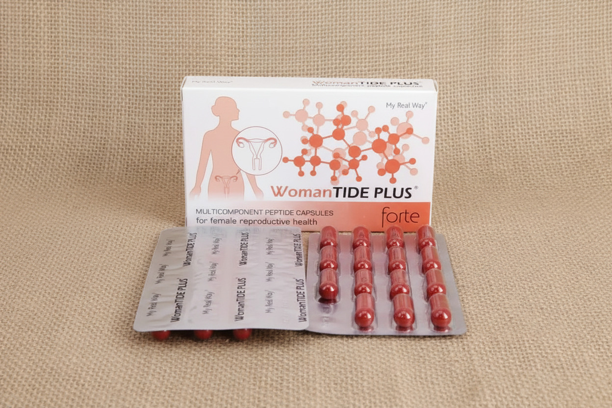 WomanTIDE PLUS Forte – Peptidų kompleksas moterims