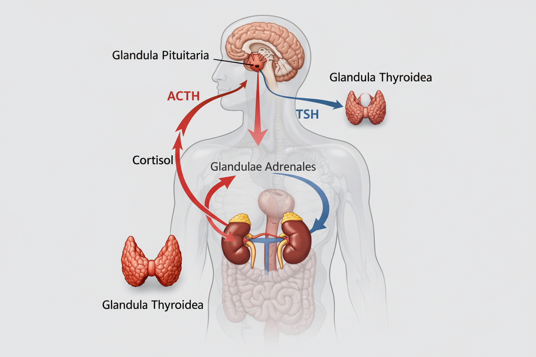 Kaip susiję antinksčiai, hipofizė ir skydliaukė? Hormonų sistema, nuo kurios priklauso jūsų energija