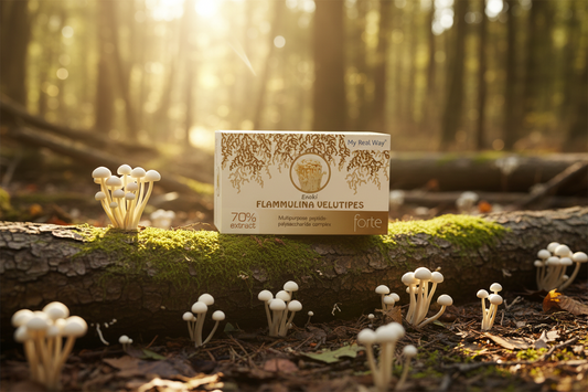 Enoki grybas – natūralus sąjungininkas moters sveikatai