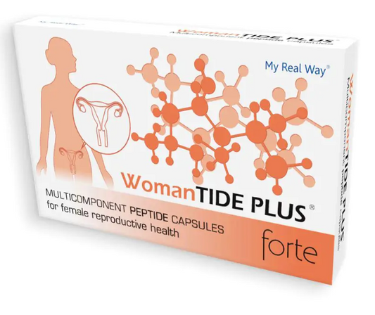 Maisto papildas moterims WomanTIDE PLUS forte su peptidais