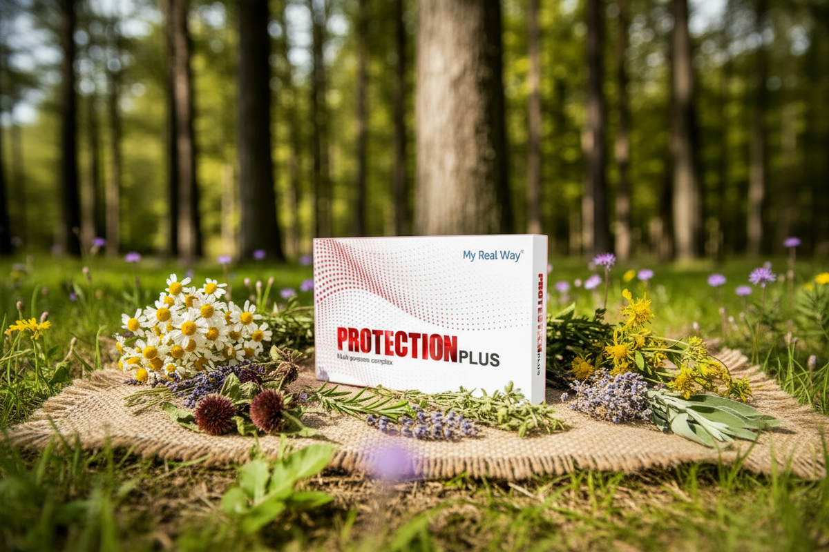 Противовоспалительная пищевая добавка из лекарственных трав PROTECTIONplus