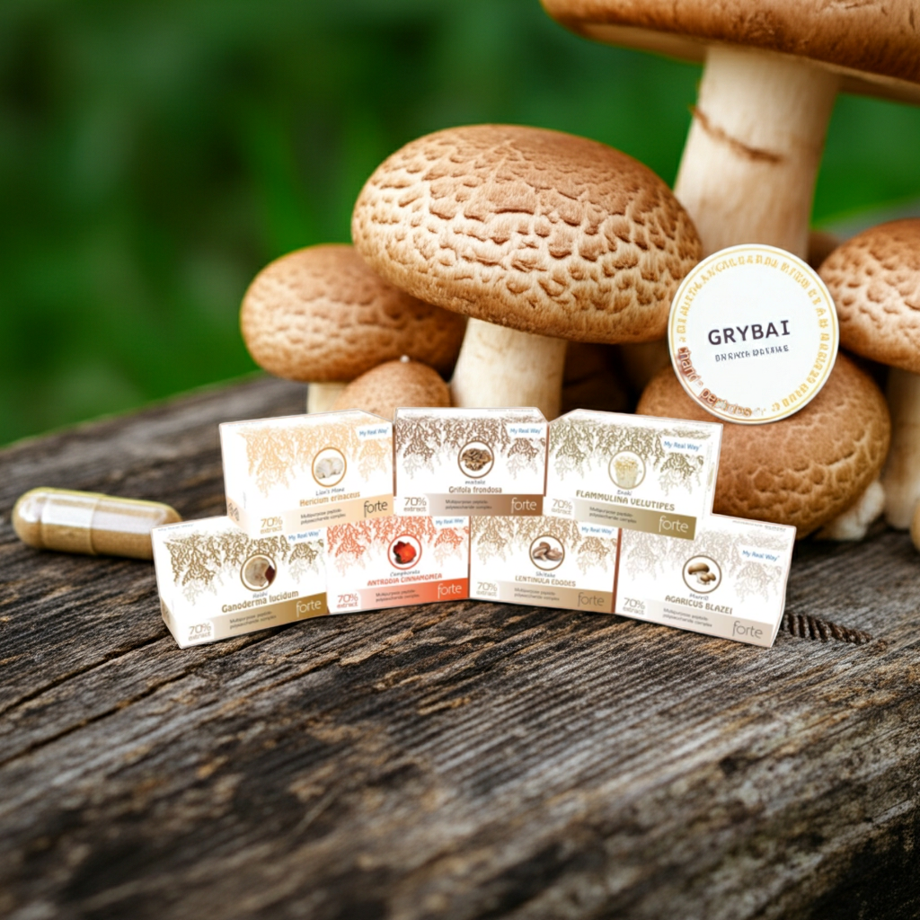 Polisacharidiniai Peptidai (Vaistiniai grybai)