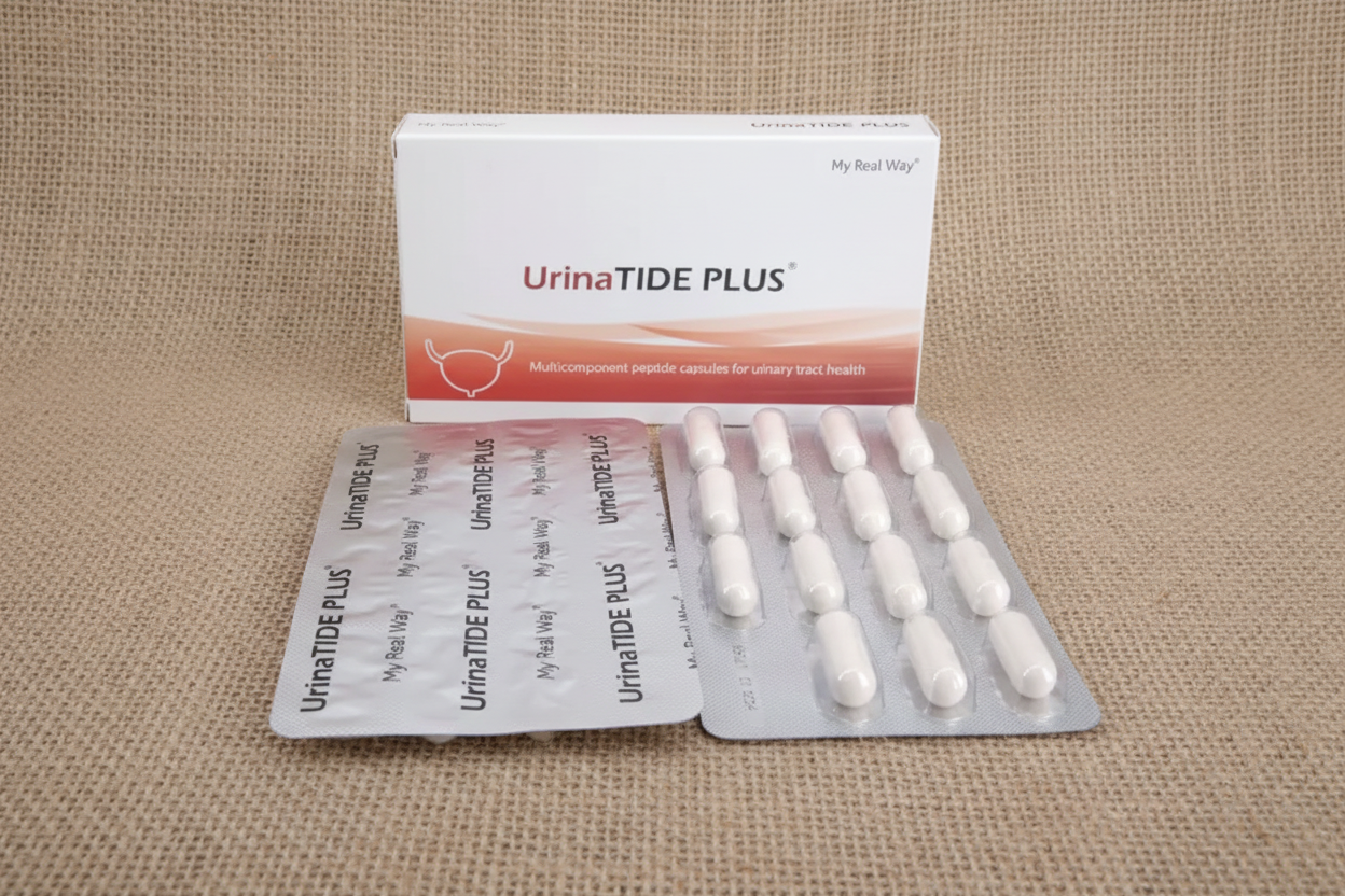 UrinaTIDE PLUS Forte – Peptidų kompleksas šlapimo pūslei