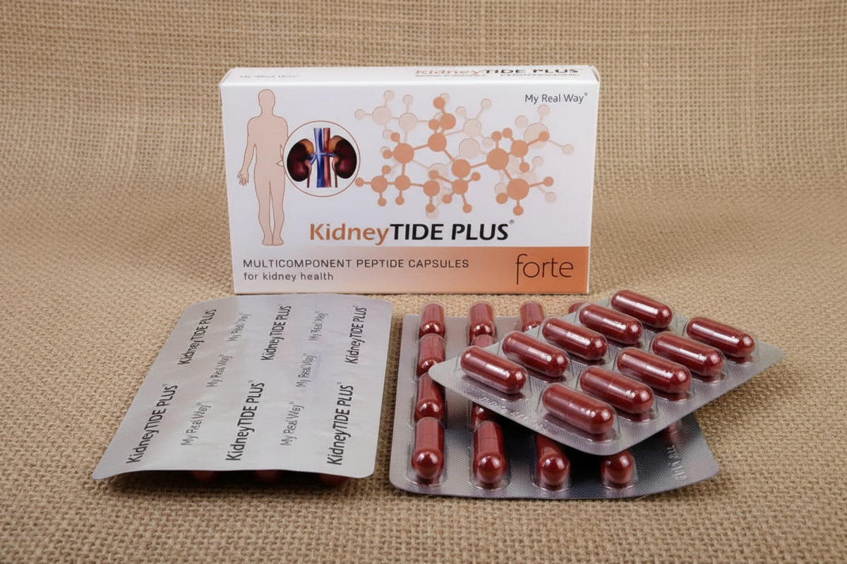 KidneyTIDE PLUS Forte – Peptidų kompleksas inkstams