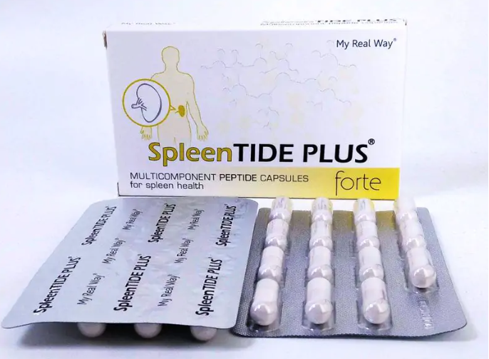Maisto papildas blužniai SpleenTIDE PLUS Forte su peptidais ,30 kaps.