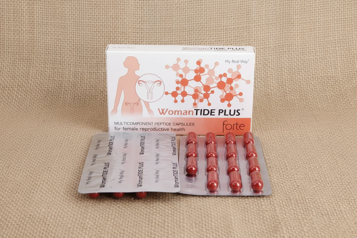 WomanTIDE PLUS Forte – Peptidų kompleksas moterims