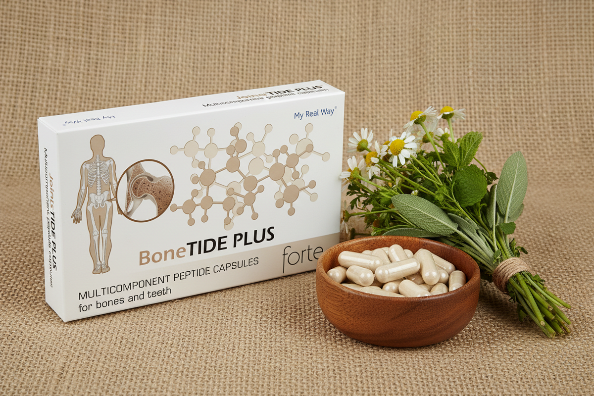 BoneTIDE PLUS Forte – Peptidų kompleksas kaulams
