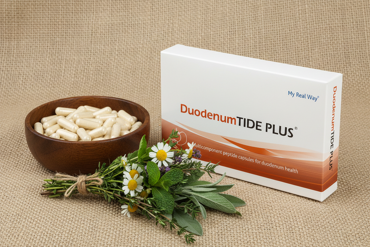 DuodenumTIDE PLUS – Peptidų kompleksas dvylikapirštei žarnai
