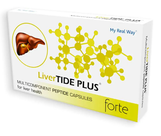 Maisto papildas kepenims Liver TIDE PLUS forte su peptidais,30 kaps.