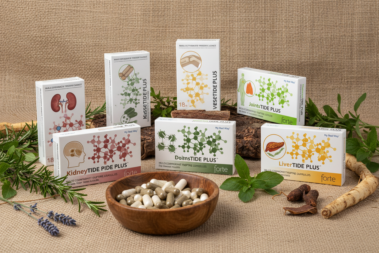 My Real Way maisto papildai su peptidais