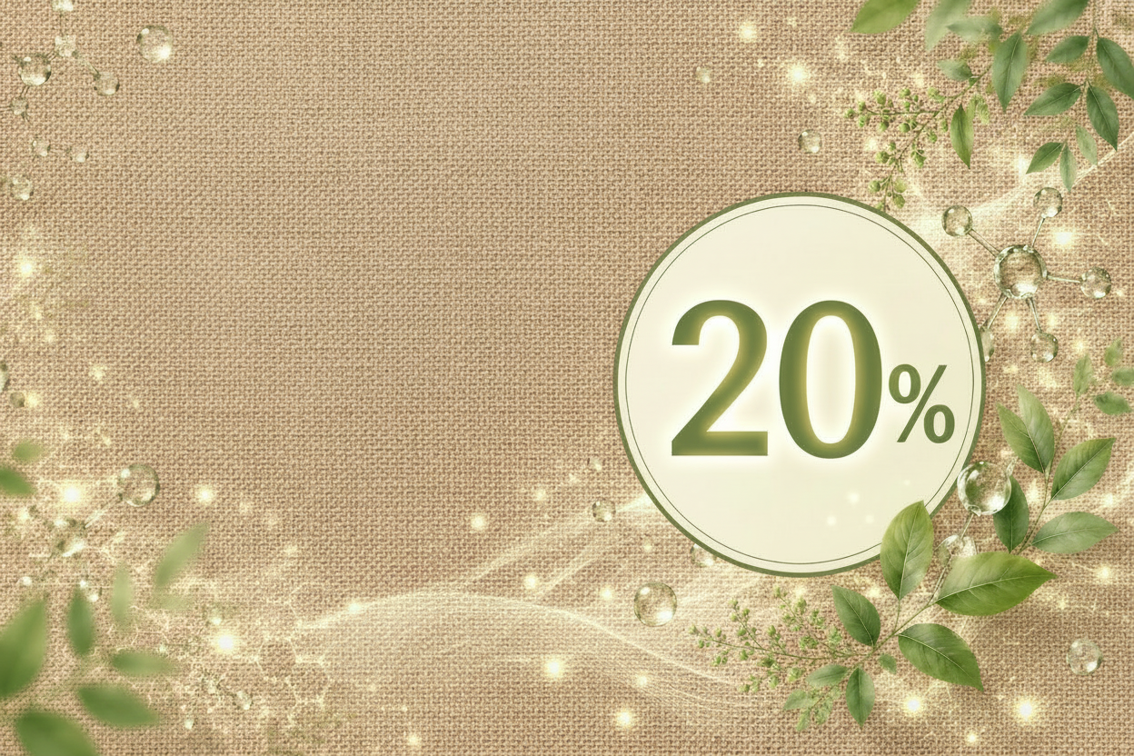 20% Nuolaida Maisto Papildams