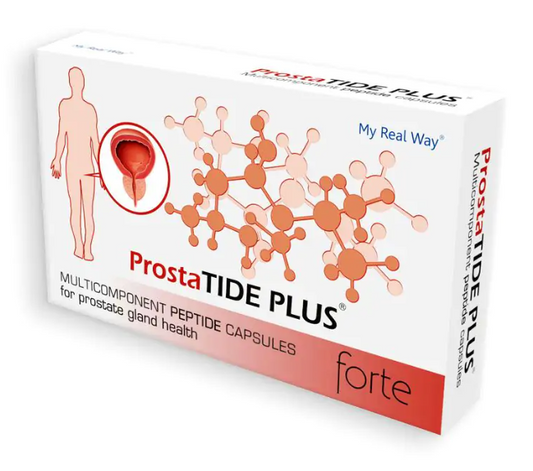 Maisto papildas prostatai ProstaTIDE PLUS forte su peptidais,30 kaps.