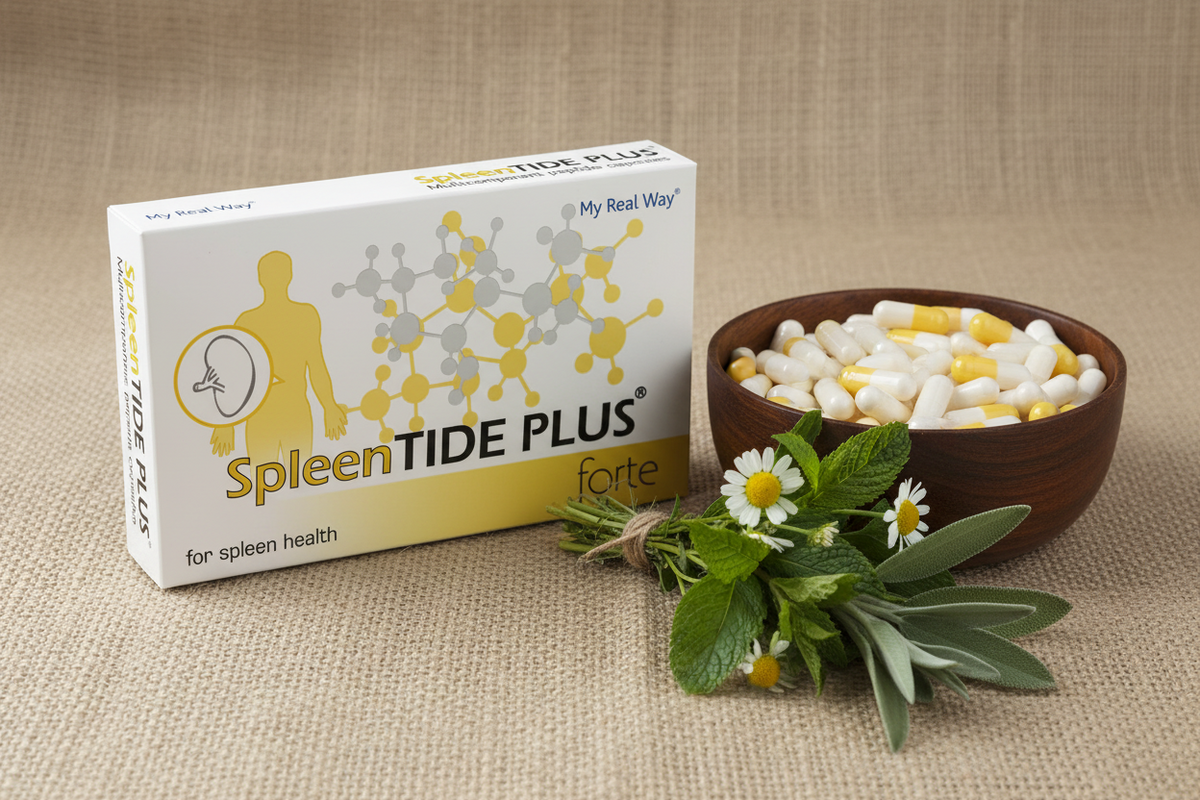 SpleenTIDE PLUS Forte – Peptidų kompleksas blužniai