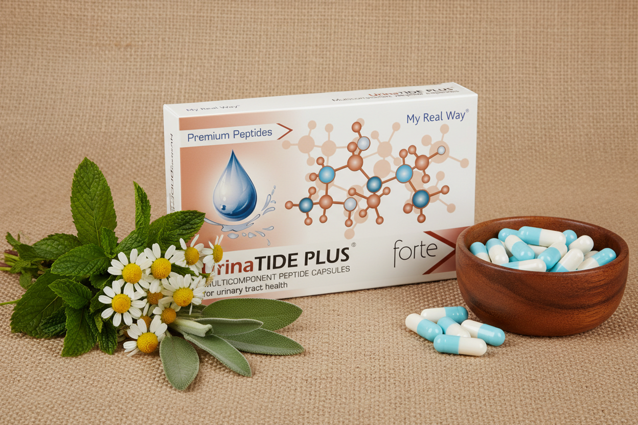 UrinaTIDE PLUS Forte – Peptidų kompleksas šlapimo pūslei