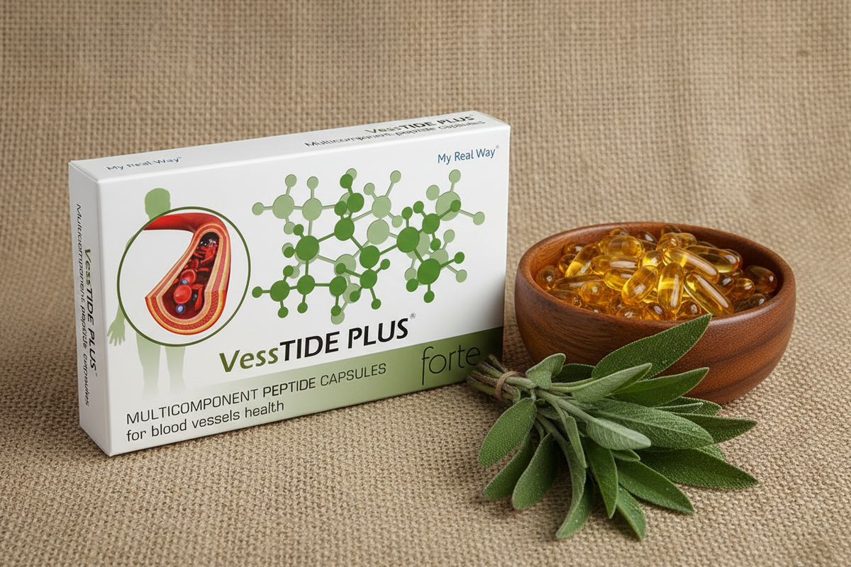 VessTIDE PLUS Forte – Peptidų kompleksas kraujagyslėms